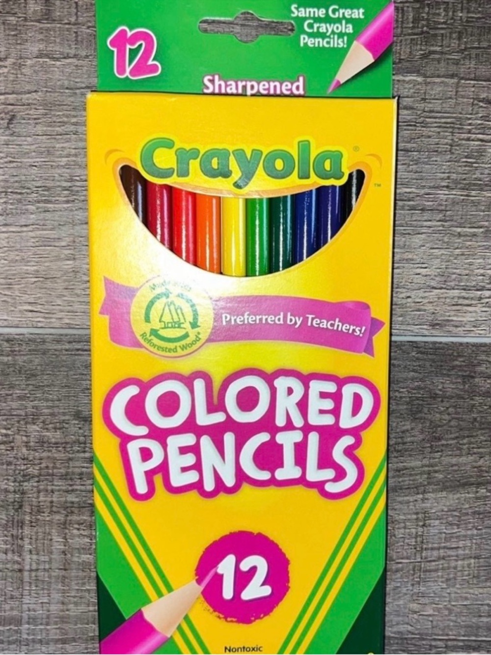 💞 New 12-Pack Crayola Colored Pencils